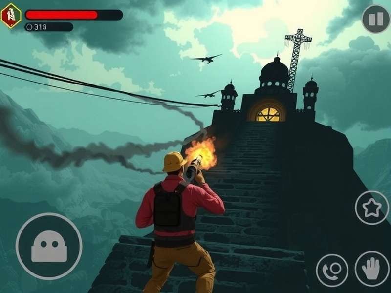 Hyderabad Mountain Mayhem gameplay screenshot